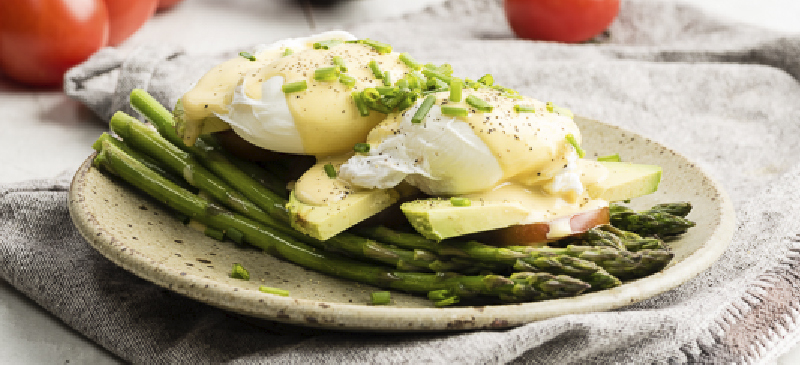 Eggs Benedict with Easy Hollandaise Sauce